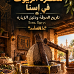 معصرة الزيوت في إسنا – تاريخ الحرفة ودليل الزيارة