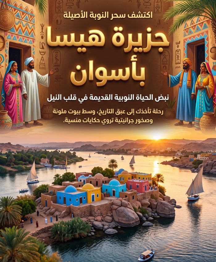 جزيرة هيسا في أسوان | تجربة نوبية مختلفة وسط النيل